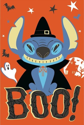 Plakát, Obraz - Stitch - Halloween, 61 × 91.5 cm