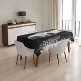 Ubrus Nissan GTR 35 Černý: 130x130 cm