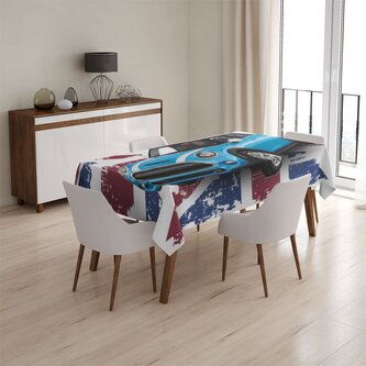 Ubrus Mini sedan Britská vlajka: 130x130 cm