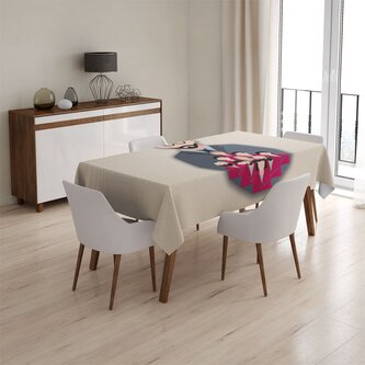 Ubrus Money heist Profesor a jeho tým Béžová: 130x170 cm