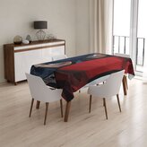 Ubrus Kapitán Amerika pohled přes štít: 130x170 cm