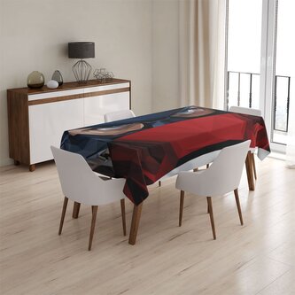 Ubrus Kapitán Amerika pohled přes štít: 130x170 cm