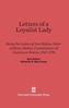 Letters of a Loyalist Lady