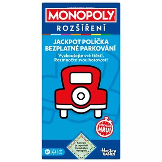 MONOPOLY rozšíření Jackpot, bezplatné parkování CZ verze