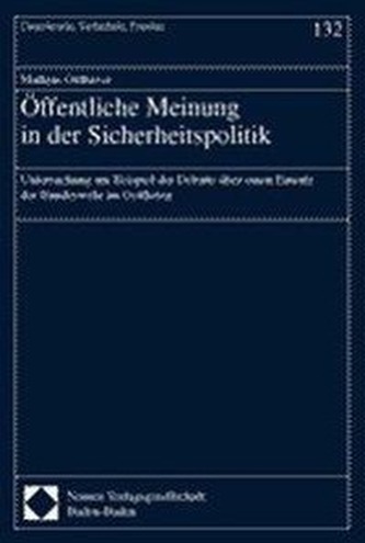 Öffentliche Meinung in der Sicherheitspolitik