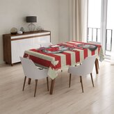 Ubrus Jawa panelka Pruhy: 130x130 cm