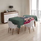 Ubrus Money heist Profesor a jeho tým Zelená: 130x130 cm