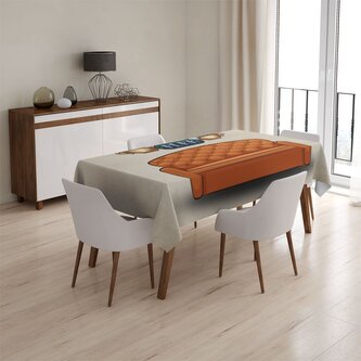 Ubrus Seriál přátelé CENTRAL PERK Gauč: 130x130 cm