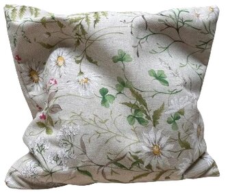 Špaldový polštářek HERBÁŘ – 30x30 mateřídouška a šalvěj