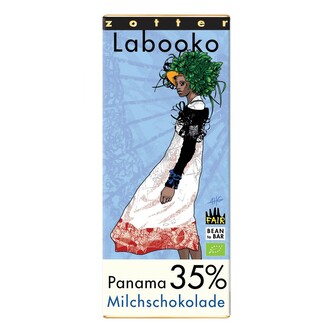 Bio mléčná čokoláda Zotter Panama 35 %