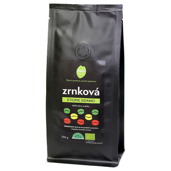 Fairobchod Bio zrnková káva Etiopie Sidamo, 500 g