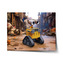 Plakát Wall-E robot Město: 90x60 cm