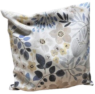 Špaldový polštářek SVĚŽÍ LOUKA – 30x30 mateřídouška a šalvěj