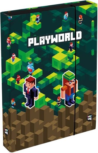 OXYBAG Box na sešity A4 Jumbo Playworld