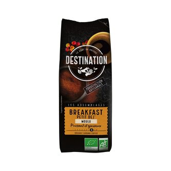 Káva mletá Breakfast 250 g BIO   DESTINATION