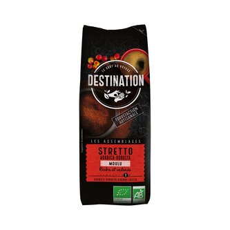 Káva mletá Stretto 250 g BIO   DESTINATION