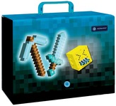 Teczka z rączką XL Astrapap Blue Pixel 9 cm, Astra