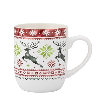 KUBEK PROSTY WYSOKI NBC 420 ML DEK. WINTER TIME A