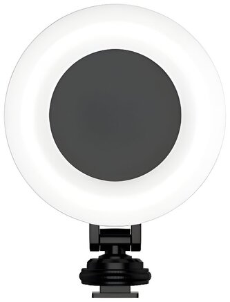 Cubenest SLL01 LED světlo k selfie tyči, kompatibilní s Cold Shoe Mount, 3,2W, teplota světla 2 800K - 9 500K