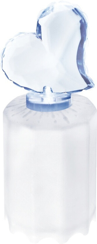 LED svíčka     SRDCE bílá