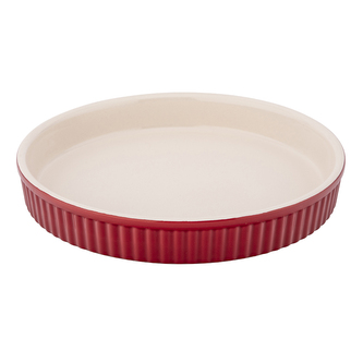 RED CHILLI NACZYNIE CERAMICZNE DO TARTY 24X3,5 CM 800 ML W OPASCE