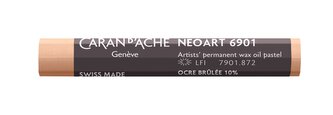 Pastel "Neoart 6901", burnt ochre 10%, CARAN D'ACHE 7901.872
