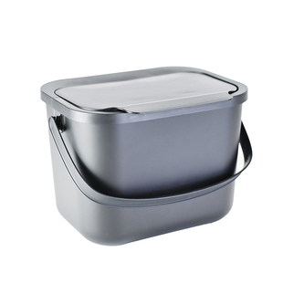 POJEMNIK NA BIOODPADY 6L SZARY