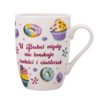 BABCINE SŁODKOŚCI KUBEK BARYŁKA NBC 320 ML COLOR BOX