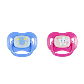 Canpol babies Dudlík silikonový třešinka 6-18m LOVE&SEA;