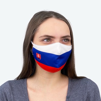 Rouška Fusakle Vlajka SK Vícebarevné