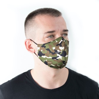 Rouška Fusakle Maskáč Hnědé