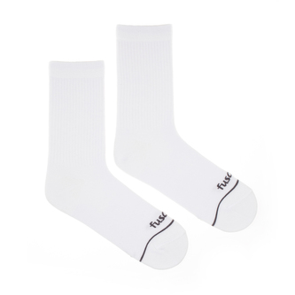 Ponožky Sport bíle Bílé S (35-38)
