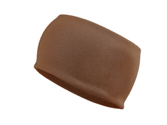 Bavlněná čelenka široká - 1 ks - 35 hnědá světlá