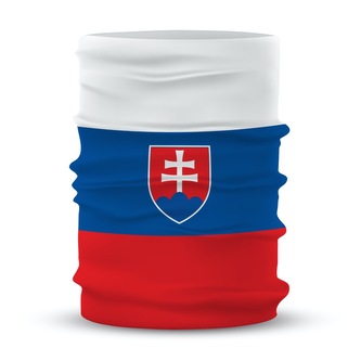 Šátek Fusakle Vlajka Standard SK Bílé M/L