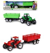 Mini Farma Traktor z przyczepą