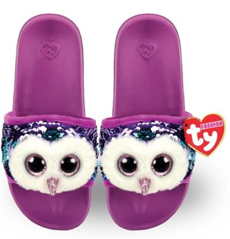 Ty Fashion cekinowe kapcie - Sowa rozm.S
