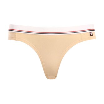 Bikiny Fusakle dámské tělové Modal  Béžové S
