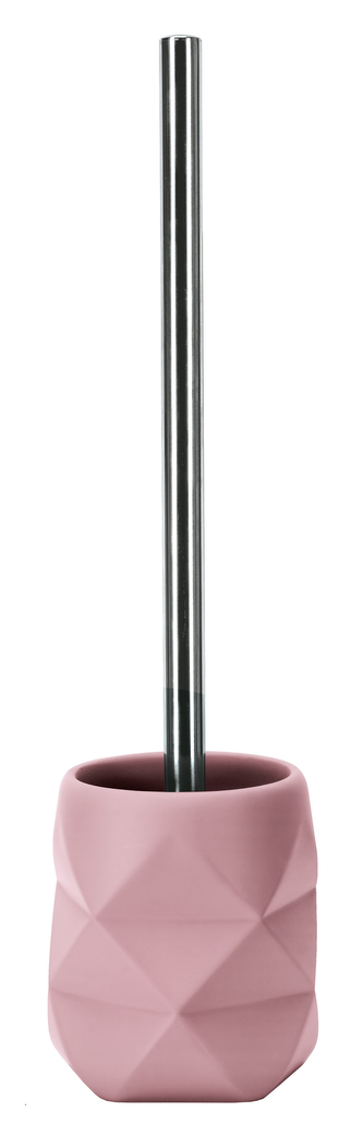 WC štětka Kleine Wolke Crackle světle růžová