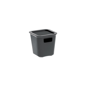 Úložný box BELLA XS s víkem - 0,85 l grafit