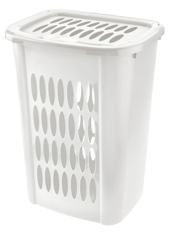 Koš na špinavé prádlo COVER LINE 53 l bílá
