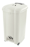 Odpadkový koš CAROLINA 50 l bílá