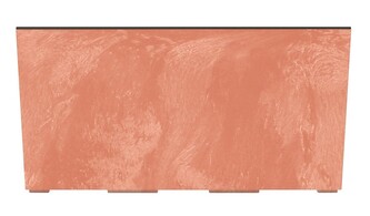 Truhlík CORBI betonový efekt terakota, varianta 39,5 cm