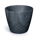 Květináč ARECA betonový antracit, varianta 19,8 cm