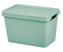 Úložný box MAYA S s víkem - 6,4 l zelená