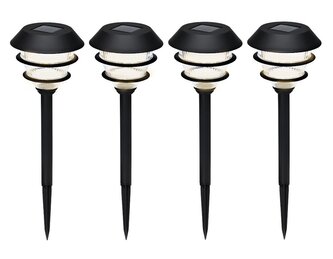 PROGARDEN Solární světlo na zahradu sada 4 ks 41 cm KO-DT4100200