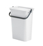 Odpadkový koš s víkem a rukojetí MODA 10 l bílá/grafit