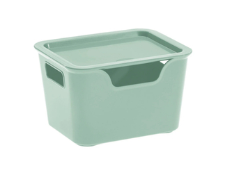 Úložný box BELLA L s víkem - 1,9 l zelená Úložný box BELLA L s víkem - 1,9 l zelená