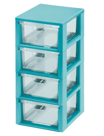Zásuvka LINEA MICRO 4x1,3L modrá Zásuvka LINEA MICRO 4x1,3L modrá
