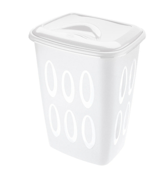 Koš na prádlo 45L bílá