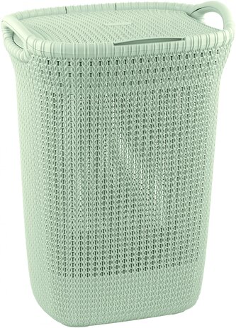 Koš na špinavé prádlo KNIT 57L béžový